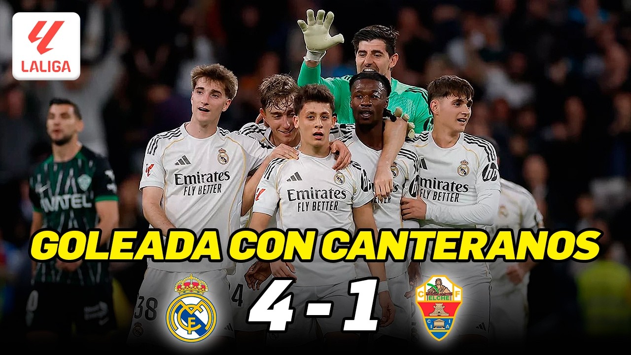 ¿Es Este el CAMINO para el FUTURO del MADRID? | REAL MADRID 4-1 ELCHE | Análisis y Opinión