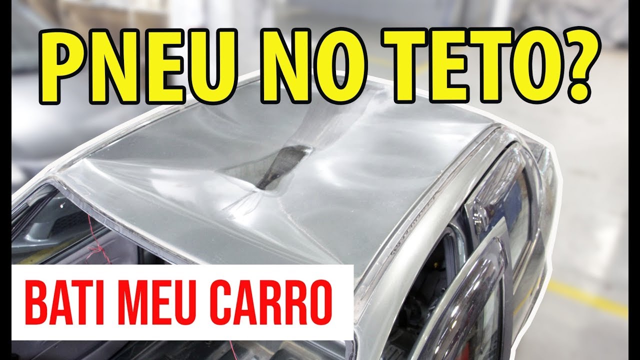 CHUVA DE PNEU? | TROCANDO O TETO DO CLASSIC | BATI MEU CARRO #VLOG15