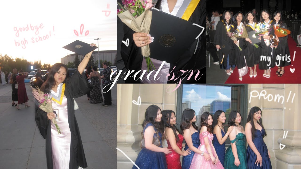 Finally Graduated High School | Grad Szn, Commencement, Prom, Date, etc.