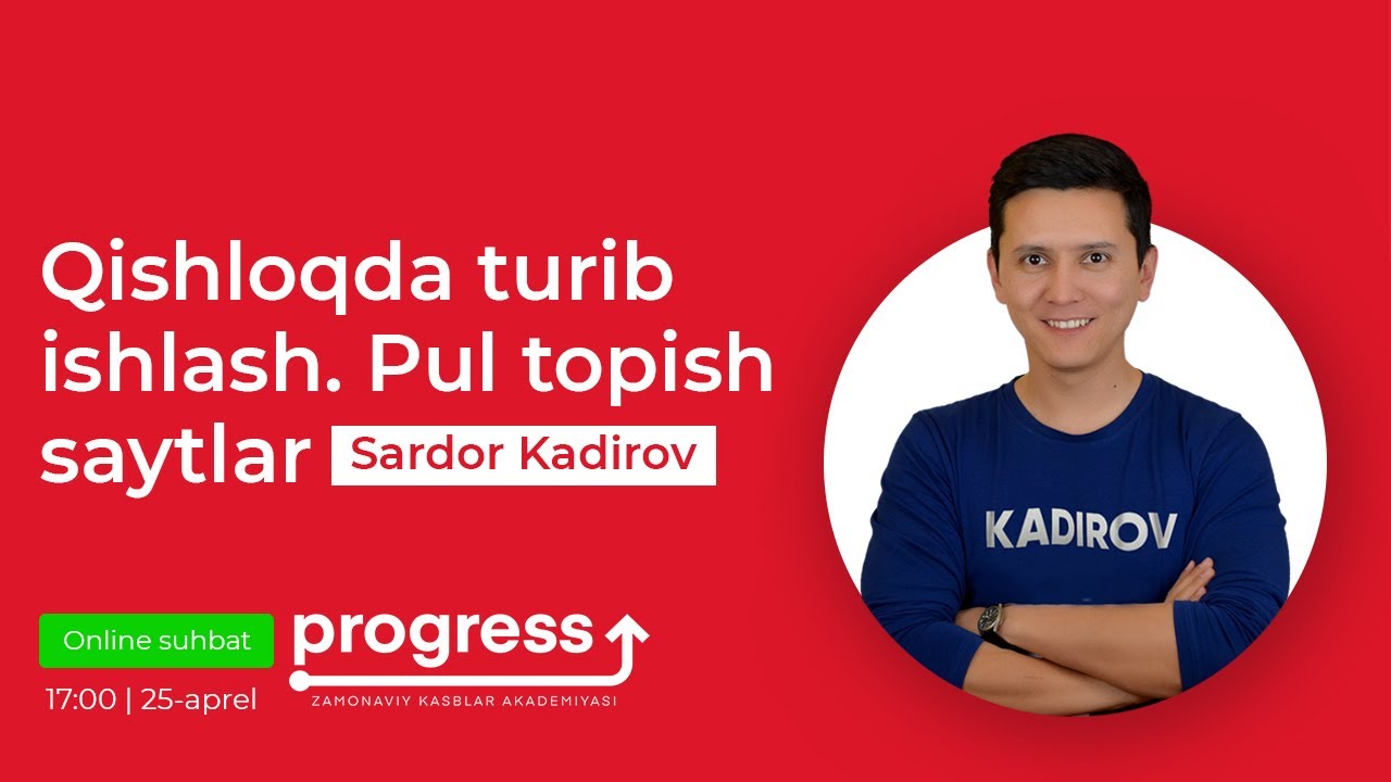 Qishloqda turib ishlash. Pul ishlash uchun foydali saytlar | Sardor Qodirov bilan suhbat