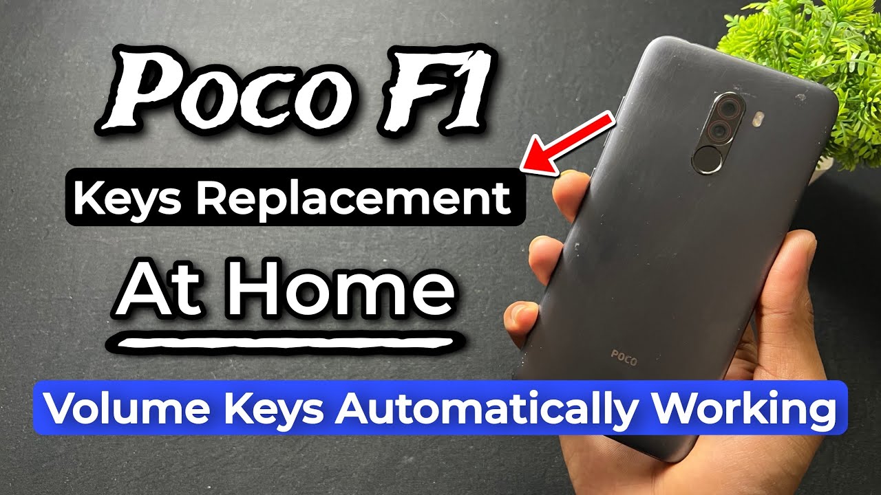 Poco F1 Volume Button Replacement. Fix Poco F1 Volume Button Issue. Fix Poco F1 Auto Restart Problem