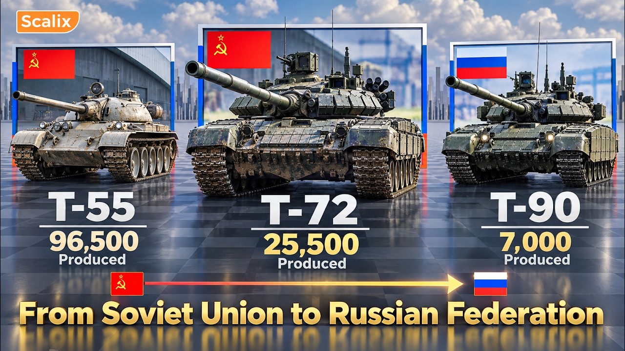 Evolution of Soviet Tanks | From Red Army to Russian Federation