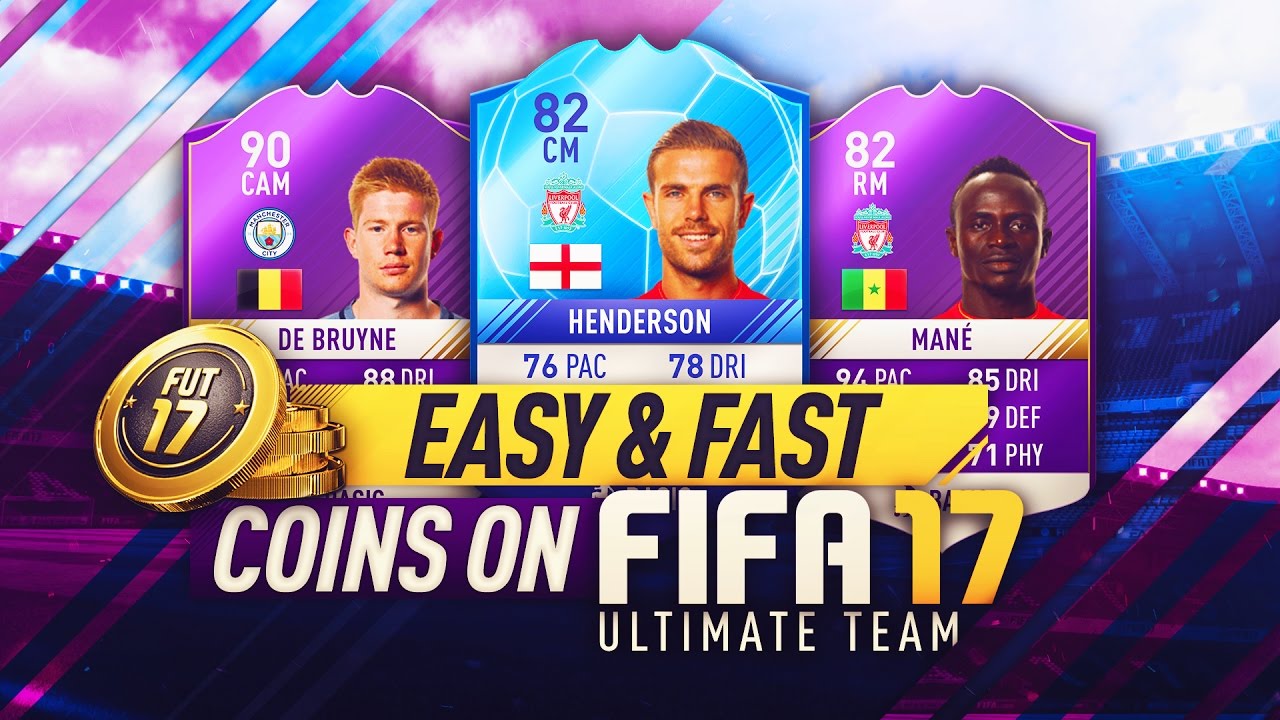 HOW TO MAKE EASY AND FAST COINS ON FIFA 17 ULTIMATE TEAM!