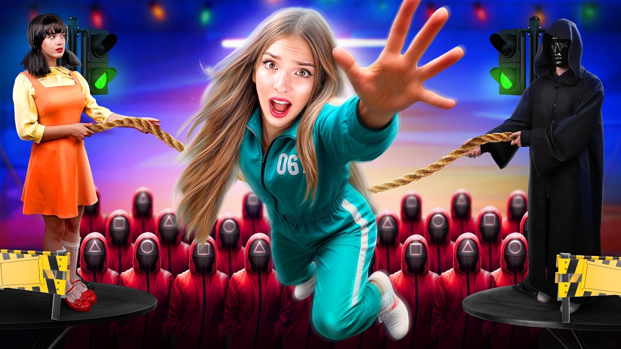 Ik Nam Deel Aan Squid Game 3 In het Echte Leven! Overleef Squid Game, Win $100 00