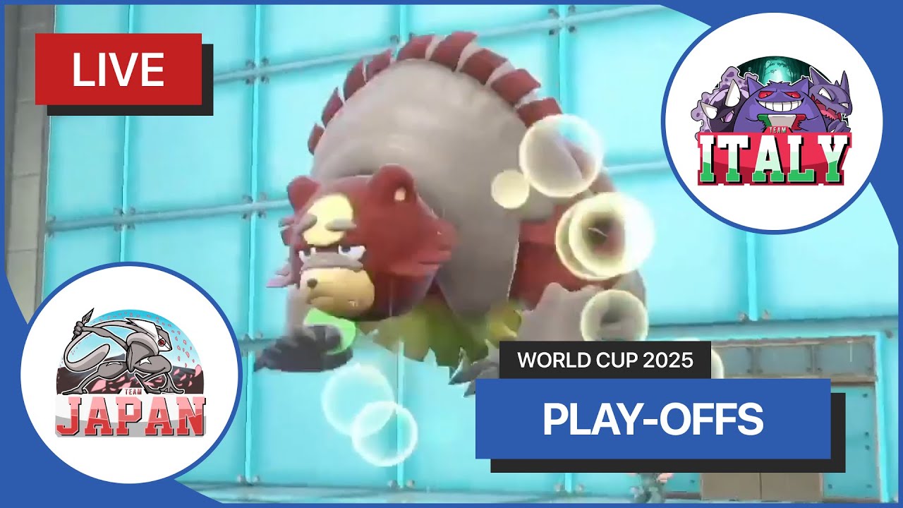Kandai Nagatome 🇯🇵 vs Francesco Pio Pero 🇮🇹 - Top 8 - World Cup of Pok&eacute;mon VGC 2025