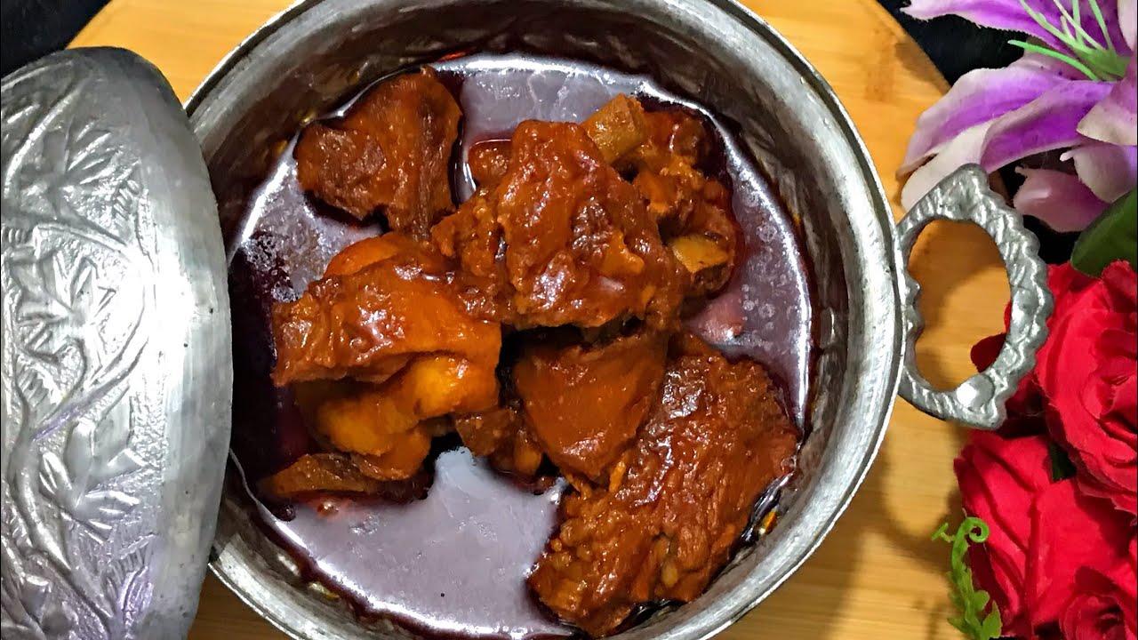 Kashmiri Mutton Chili Korma | Marachwangan Korme | Kashmiri Mirchi Korma |Wazwan|Eid||Kashmiri Zaika
