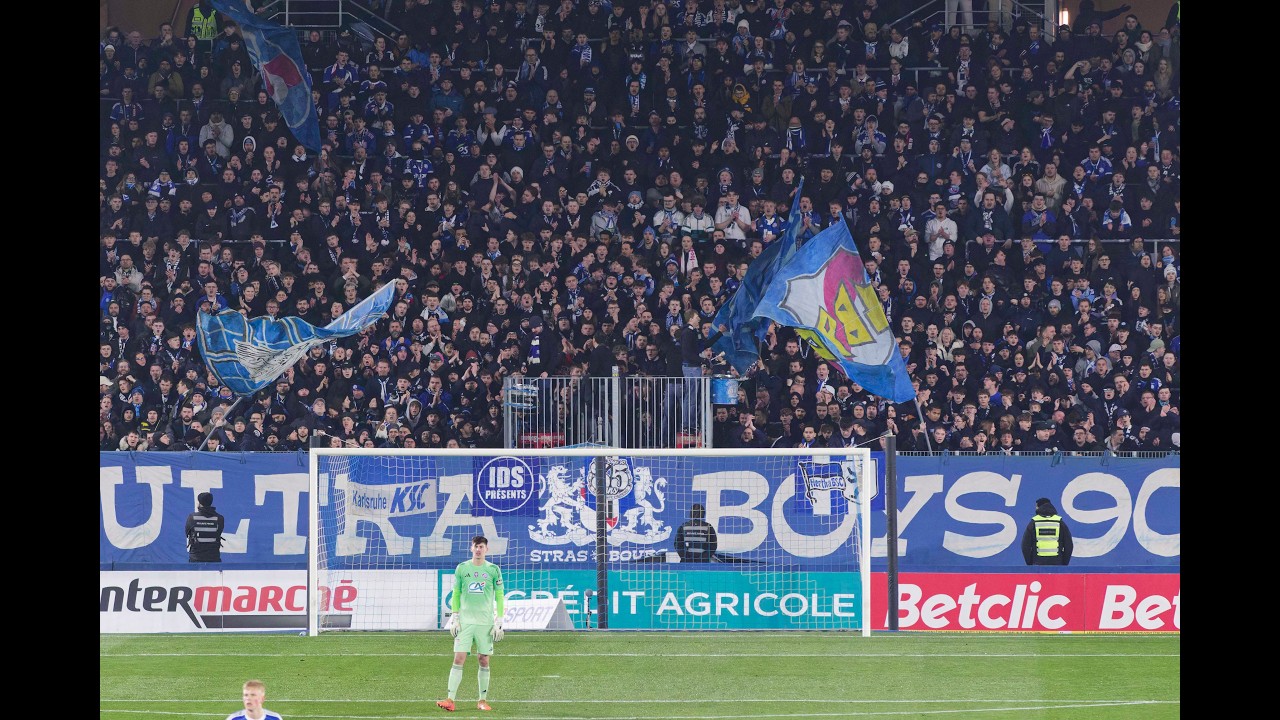 Racing Strasbourg Ultras – Tribune Nord Atmosphere 🔥 | Meinau Stadium