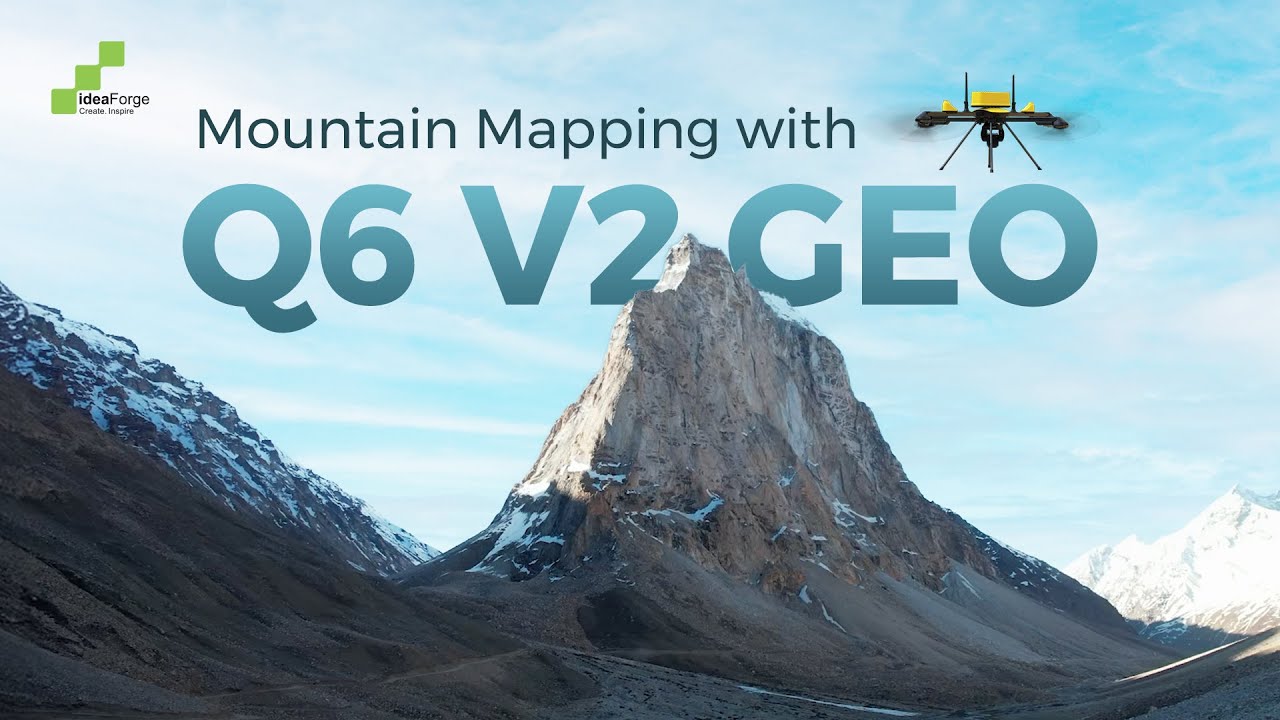 Mountain Mapping with Q6 V2 Geo | ideaForge