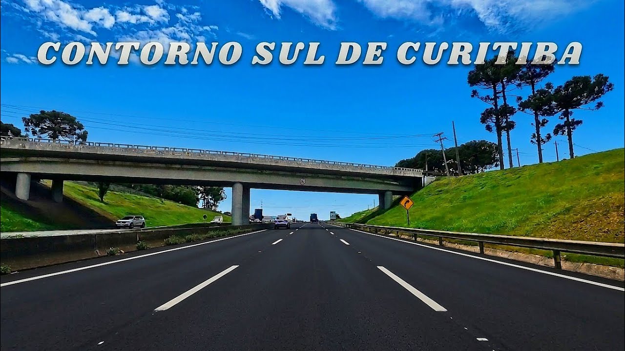 Contorno Sul de Curitiba 2026: O Corredor Industrial no domingo | Driving POV 4k