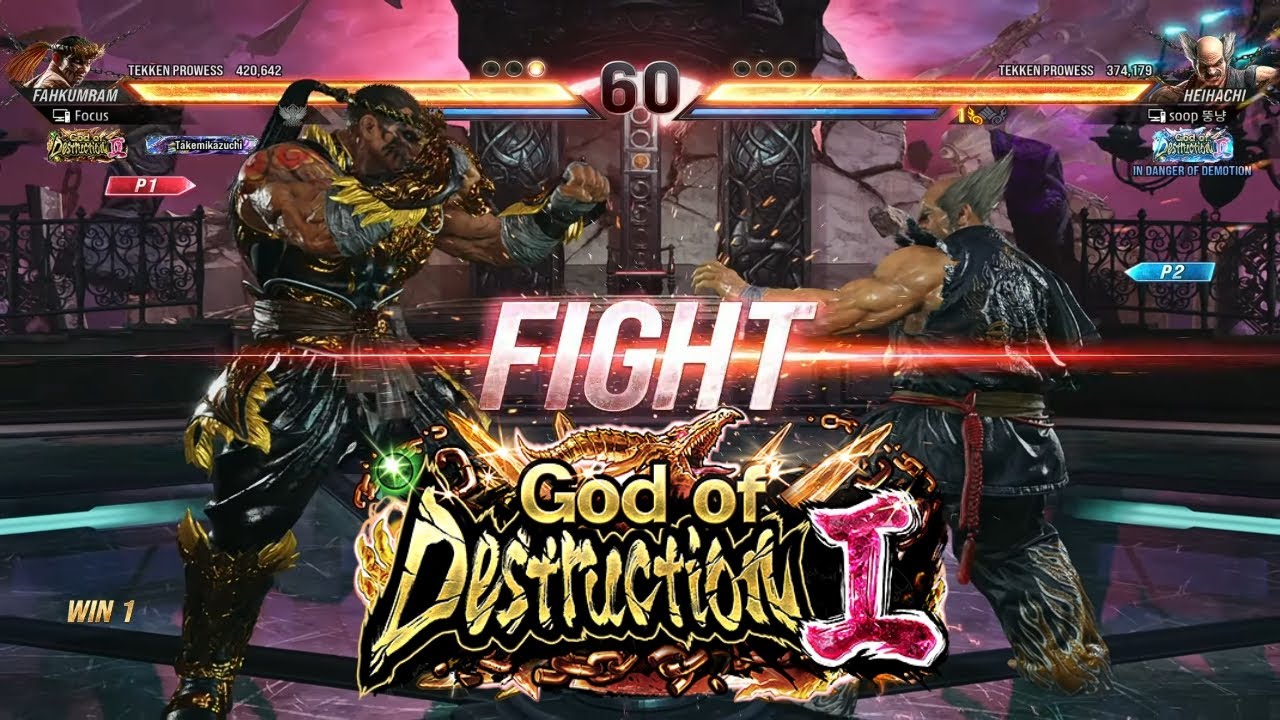 FAHKUMRAM VS HEIHACHI TEKKEN 8 ONLINE