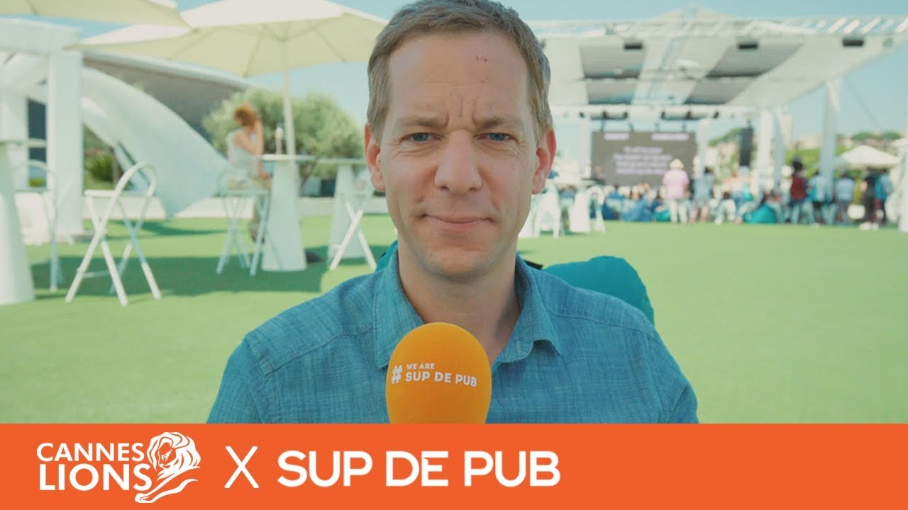 Lars Silberbauer, Global Director of Social Media @LEGO Group - #CannesStories by Sup de Pub