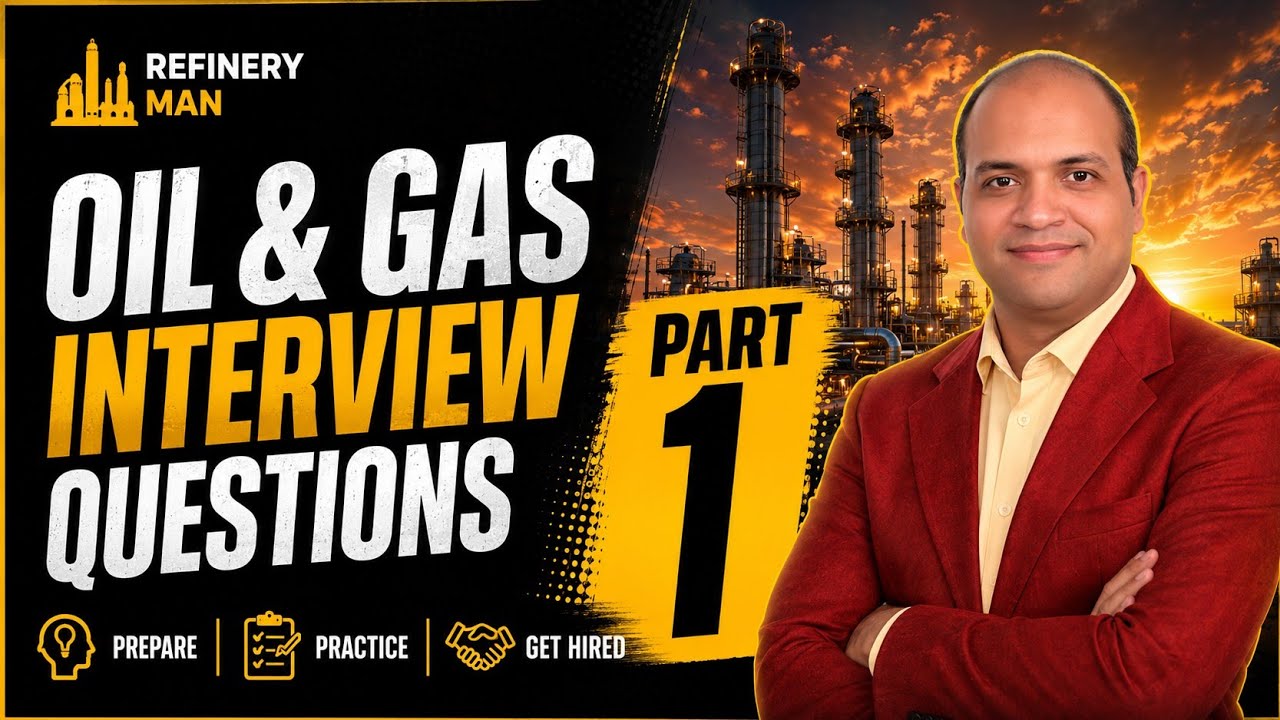 Interview questions oil & gas part 1  ‖ اسئلة انترفيو بترول وغاز الجزء الأول