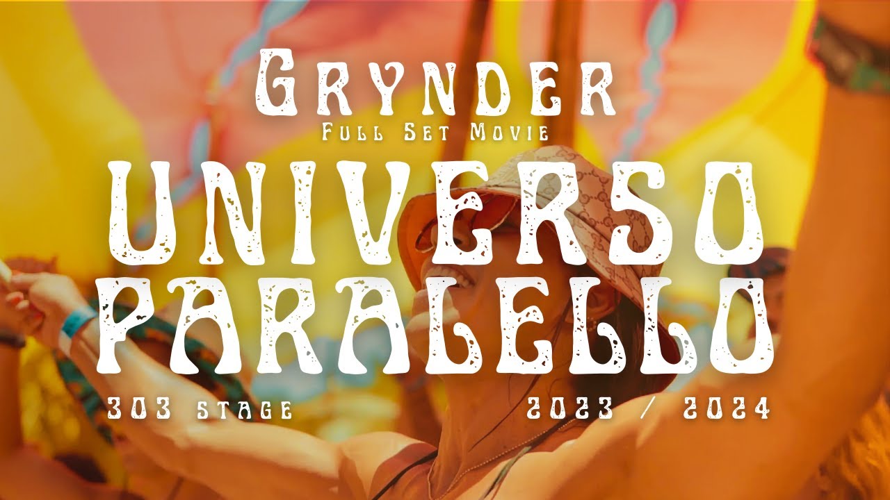 Grynder @ UNIVERSO PARALELLO 2024 -  Full set movie at 303 Stage