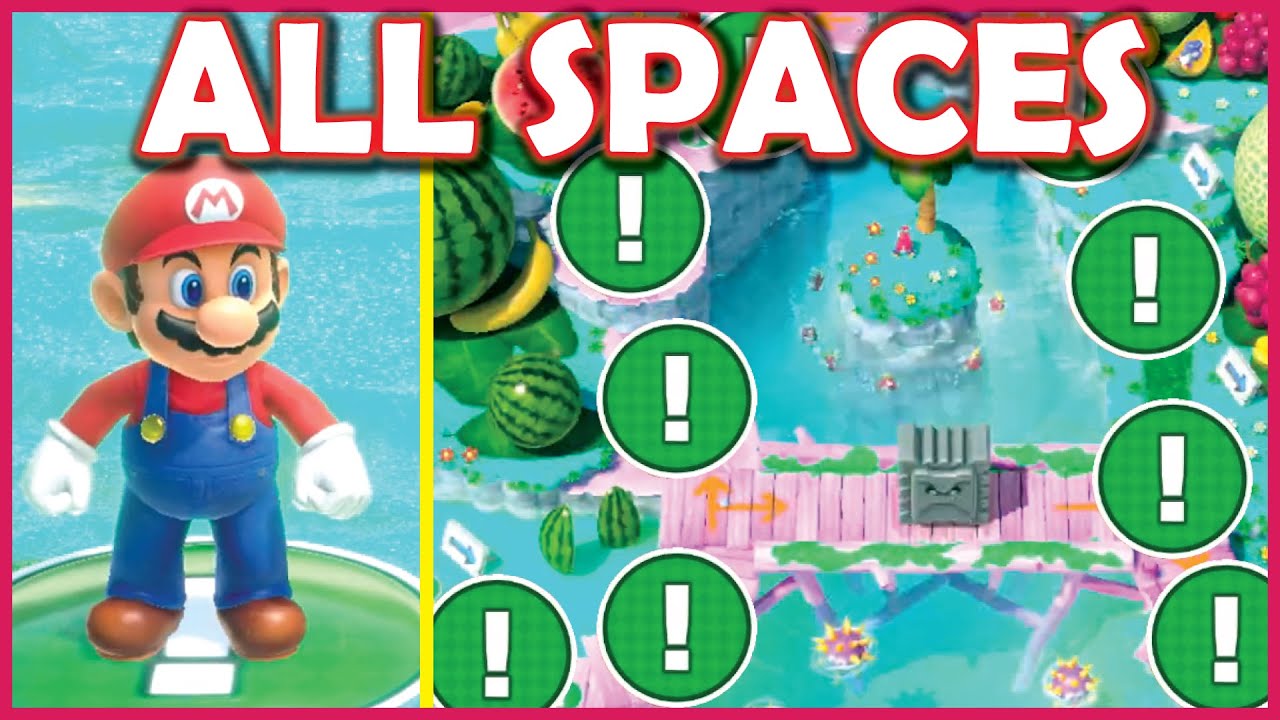 What if Mario Party Superstars had Event Spaces ONLY? (Yoshi's Tropical Island Board)