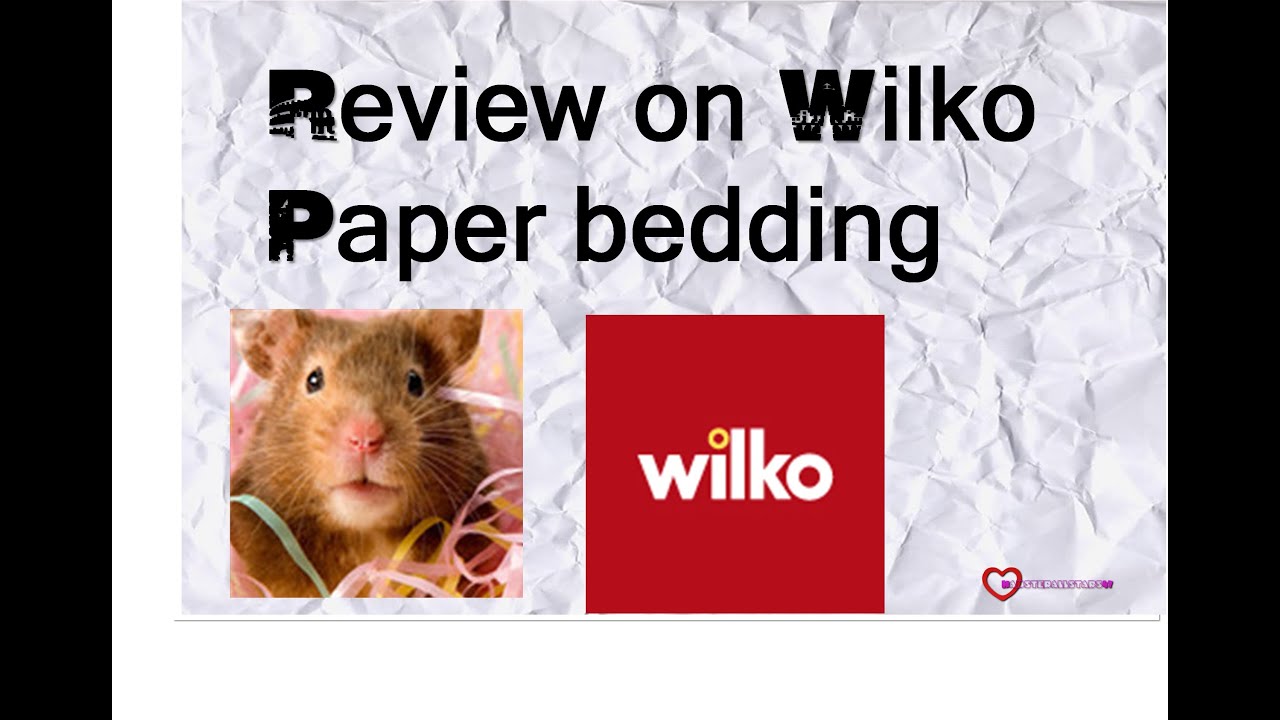 Review on Wilko Paper pet bedding