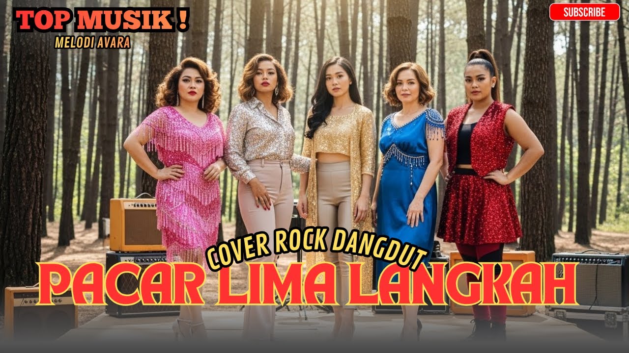 PACAR LIMA LANGKAH • Rockdut Version | Melodi Avara Cover