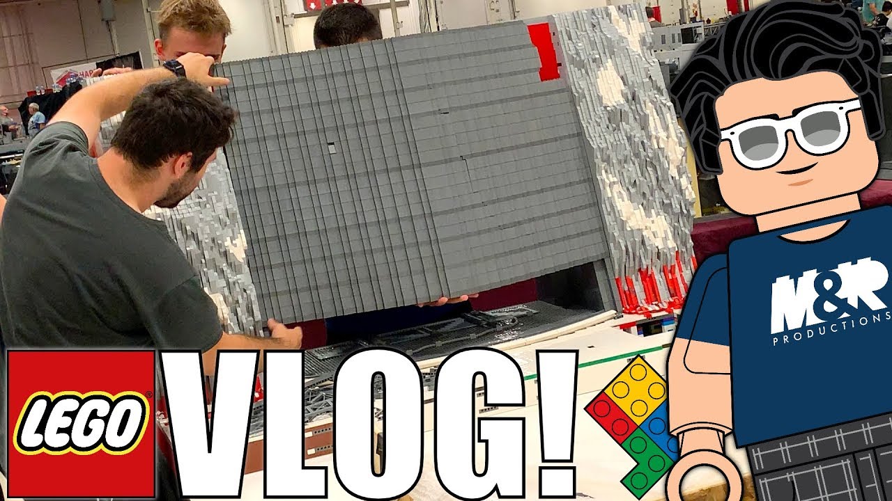MISSED LEGO CLEARANCE! LEGO MOC SETUP AT BRICKFAIR! | MandRproductions LEGO Vlog!