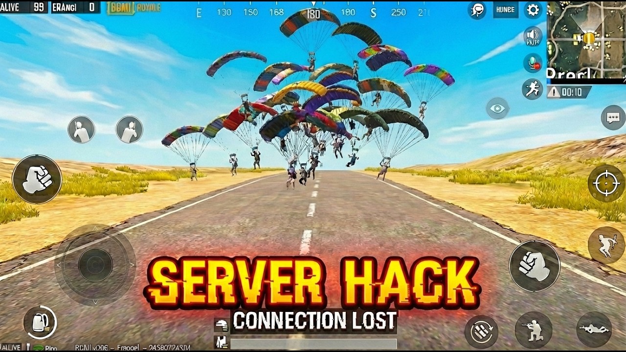 99 PLAYERS, 1 SPOT! 😱 How BGMI Server Hacks works !