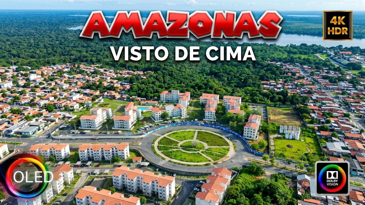 LAGO AZUL VISTO DE CIMA MANAUS AMAZONAS 2024