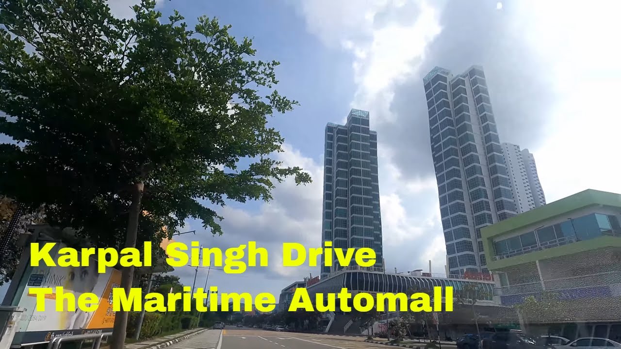 FMCO Penang Driving & Exploring Karpal Singh Drive | The Maritime | Automall lifestyle shops