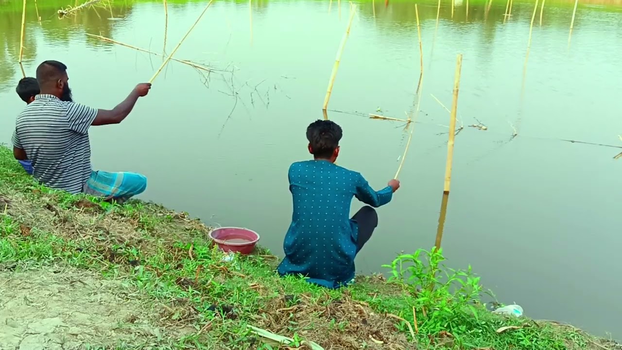মাছ ধরার নিয়ম কিভাবে এক সঙ্গে মাছ ধরছে