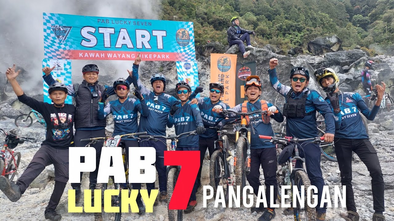 PASUKAN  BARAYA NGASRUK di track PAB Lucky 7 ll Penuh drama 😄