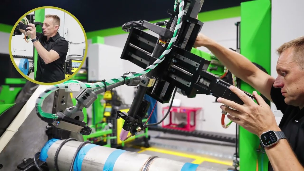 SEC Automation-M3 Spool Welding Machine- Hotwire TIG