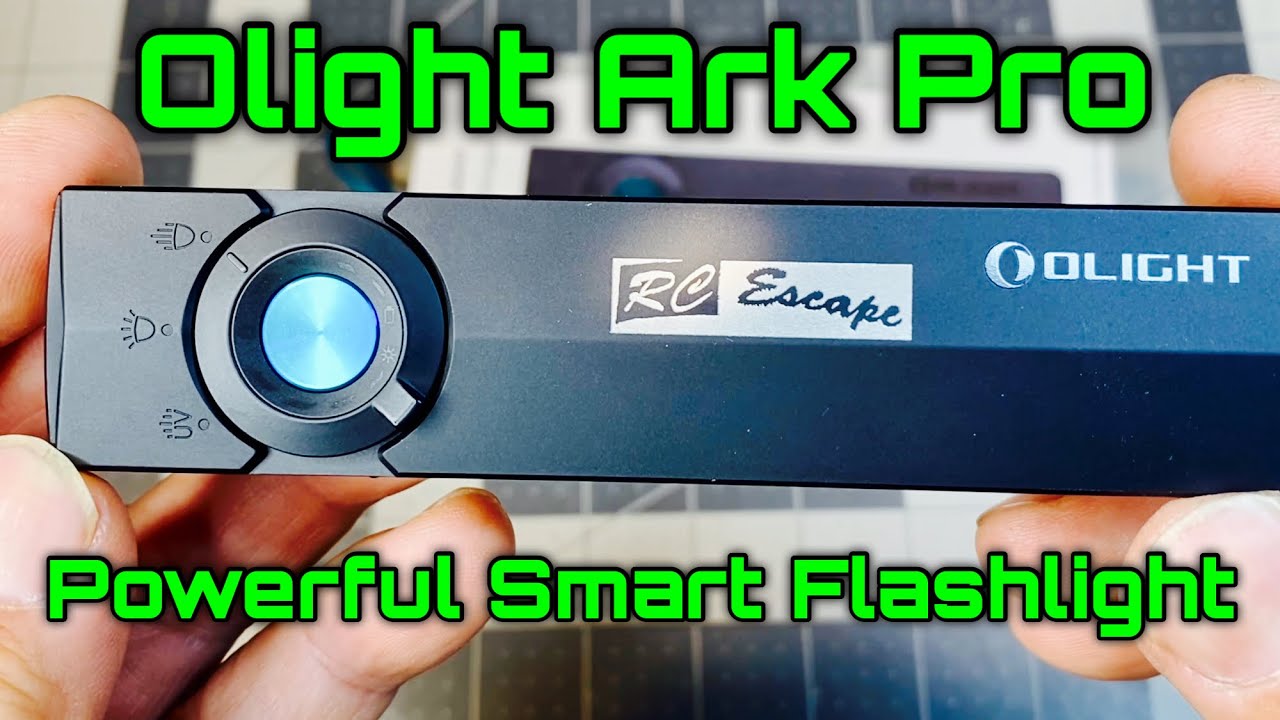 Плоский фонарь OLIGHT ArkPro EDC с 4 лампами и 7 режимами