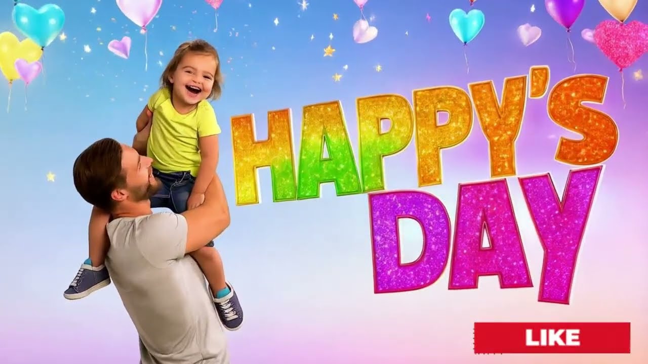 🎶Feliz Dia dos Pais🎶(musica infantil) musica infantil sobre dia dos pais 🎶Happy Father's Day🎶