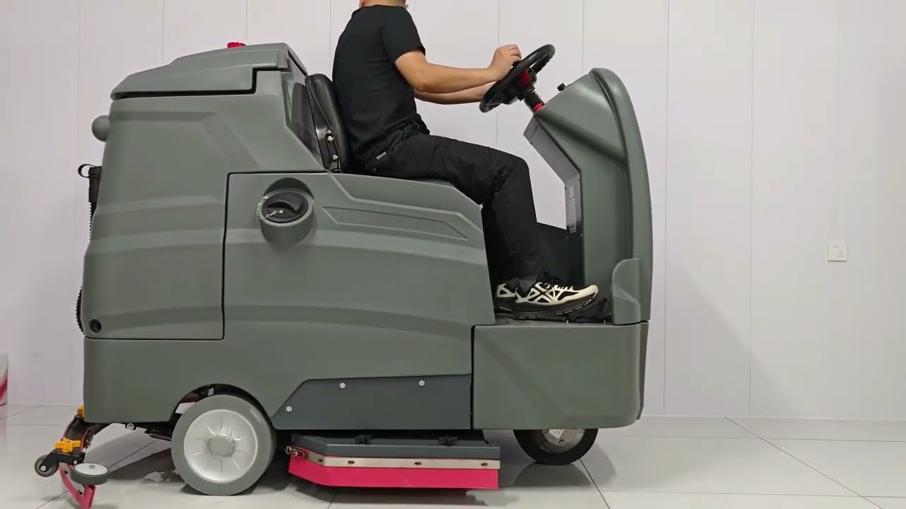 Anrunto C300 floor scrubber detailed explanation