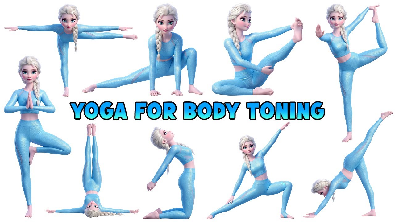 Yoga for Body Toning ❄️👸🏼 | Improve Strength and Posture | Rainbow Yoga
