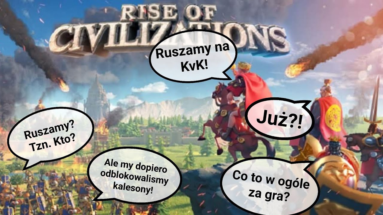 Ruszamy na KvK 1. Rise of Kingdoms.