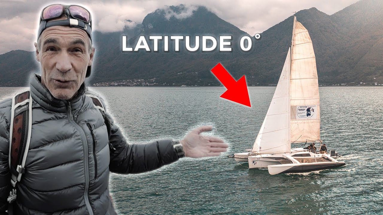JE RETROUVE LE BATEAU DE MON 1er TOUR DU MONDE (Latitude 0°)