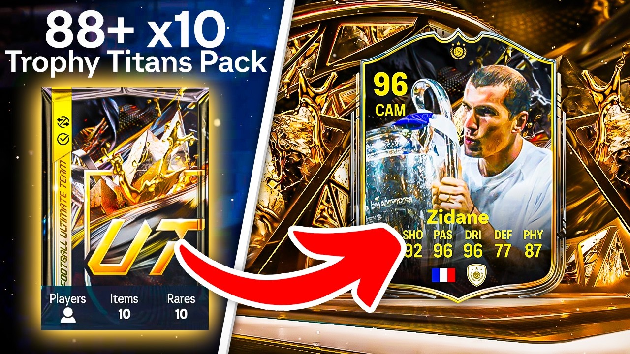 88+ x10 TROPHY TITANS PACKS! 🚨 FC 26 Ultimate Team