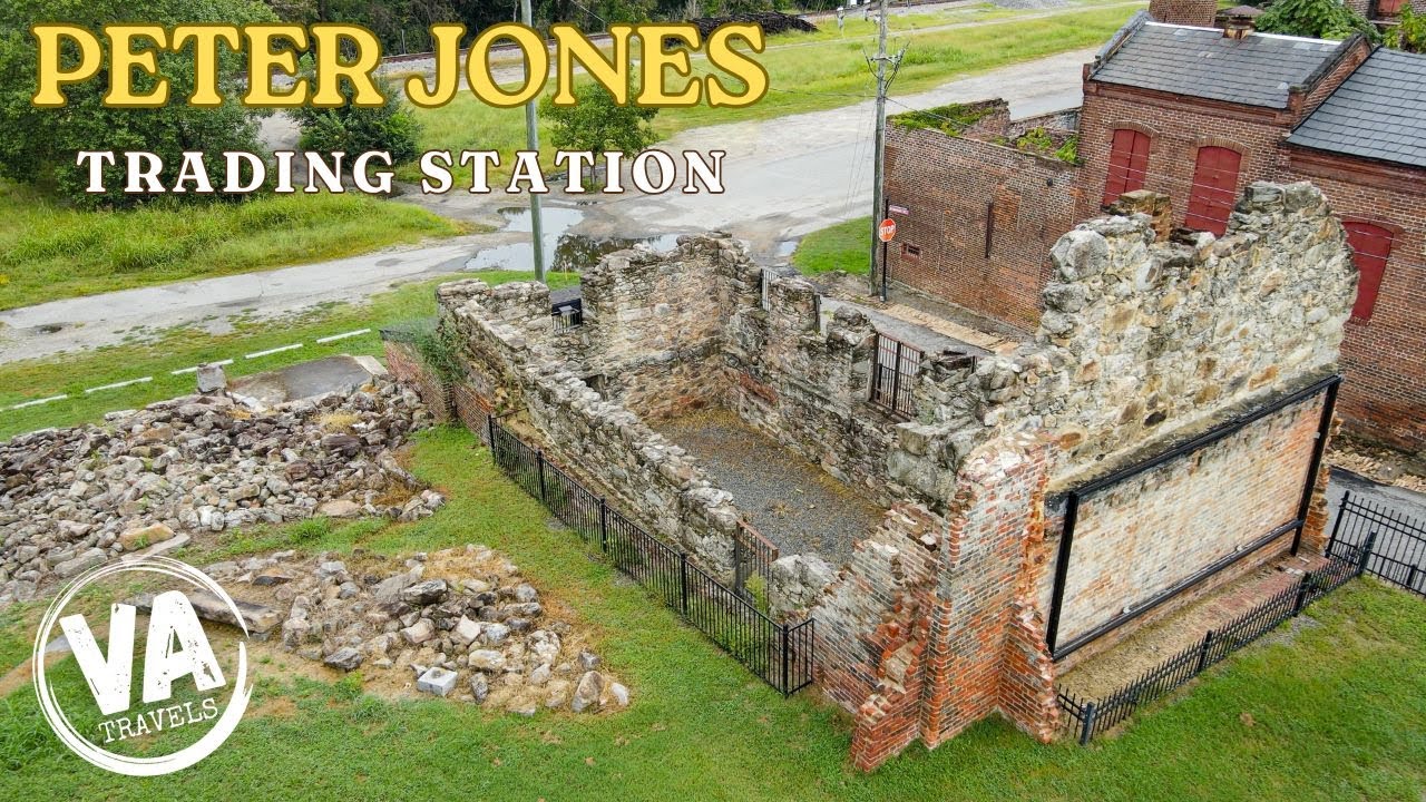 Ruins of the PETER JONES TRADING STATION (Petersburg, VA)