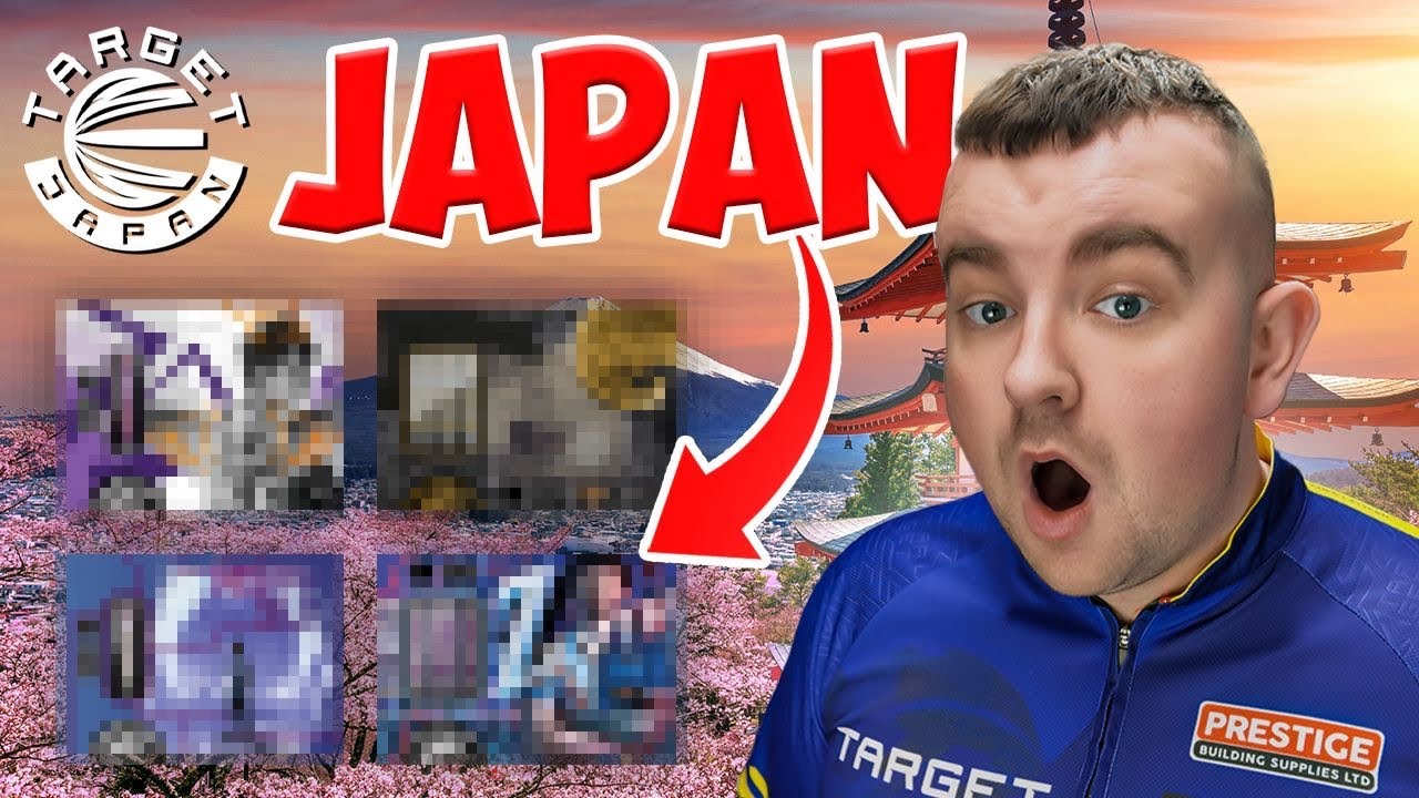 Target Japan Launch BRAND NEW DARTS