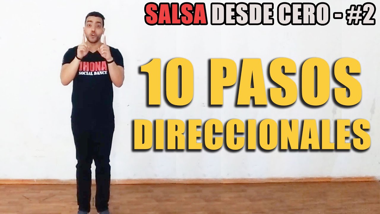 10 PASOS DIRECCIONALES / TUTORIAL 2021 / JHONA SOCIAL DANCE