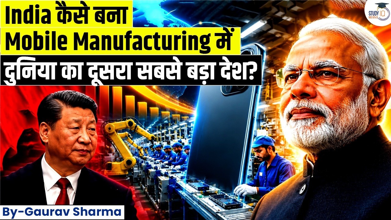 Why Global Companies Are Choosing India Over China?|India's Mobile Manufacturing Boom|Gaurav sharma