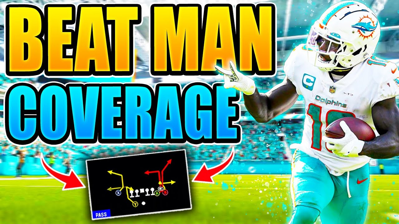 How to Beat Man Defense in Madden 24!