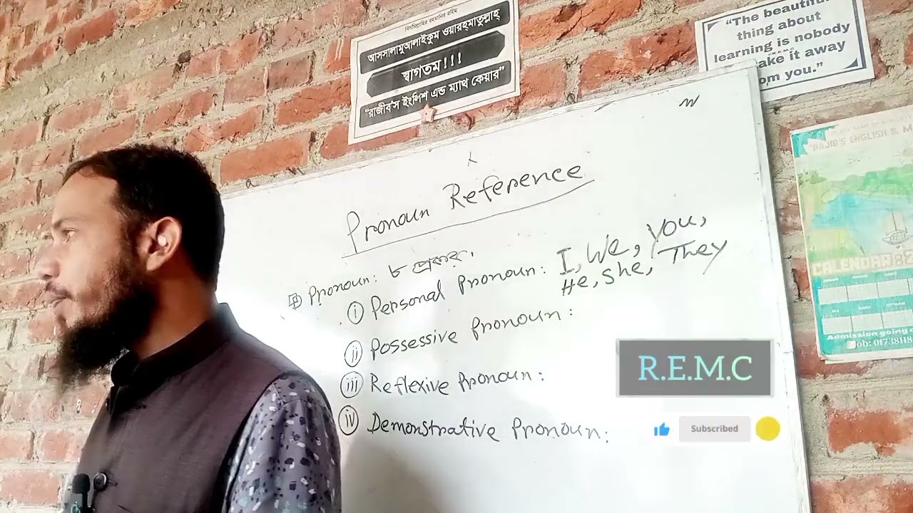 Pronoun Reference | Rajib's English & Math Care