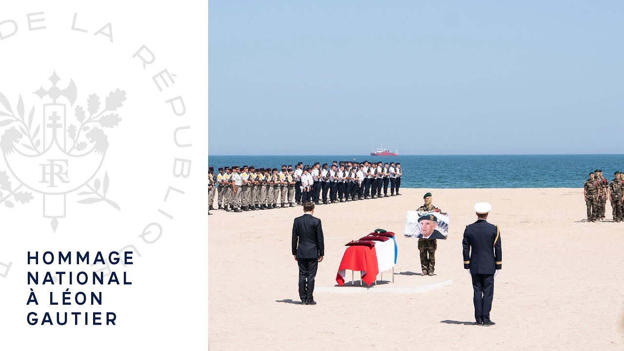 Hommage national à Léon Gautier.
