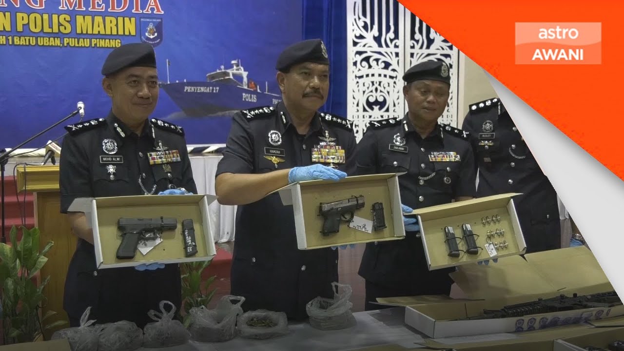 Seludup senjata api, empat lelaki ditahan