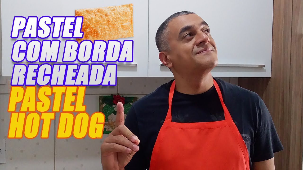 Os 2 Pastéis Mais Vendidos - Como Fazer Pastel Com Borda Recheada e Hot Dog