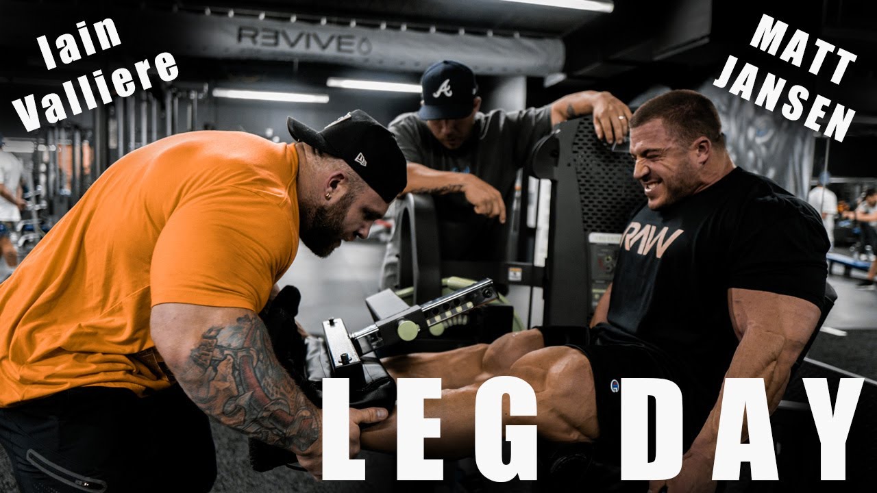 HEAVY LEG DAY W/ IAIN VALLIERE AND MATT JANSEN