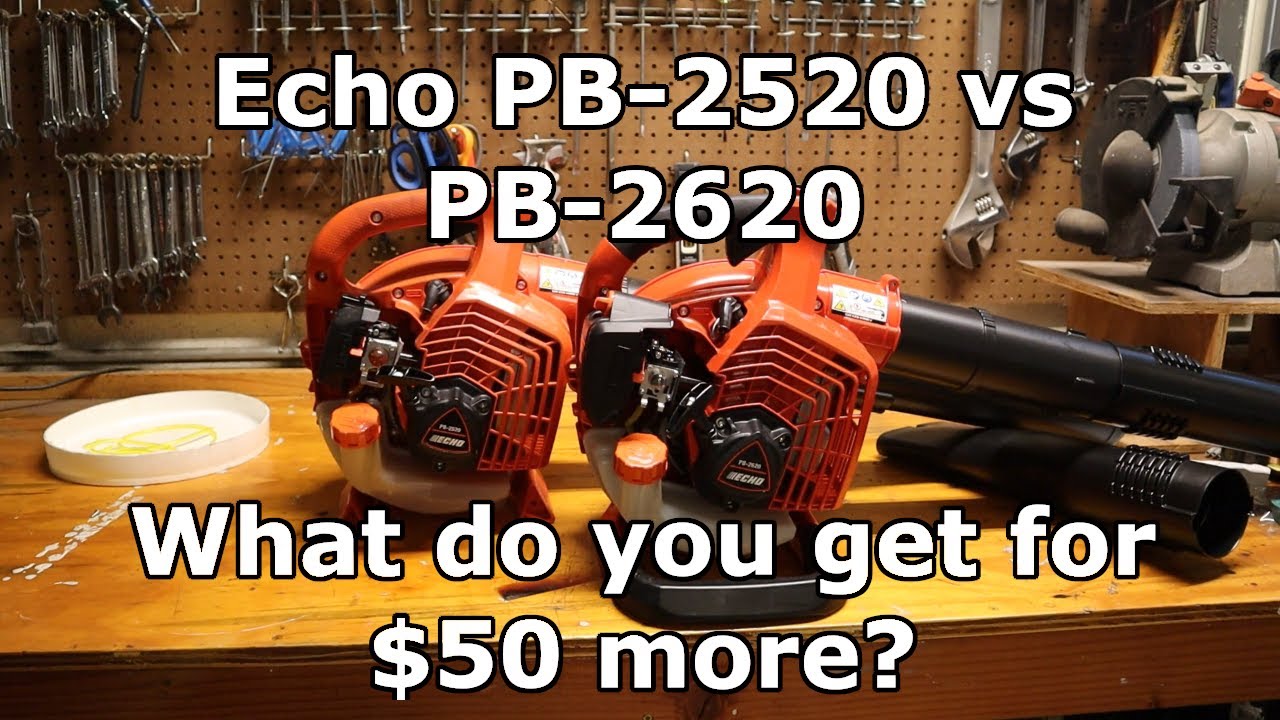 Echo PB-2520 vs Echo PB-2620