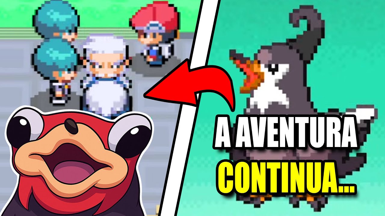 E a AVENTURA Continua -Pokemon platinum