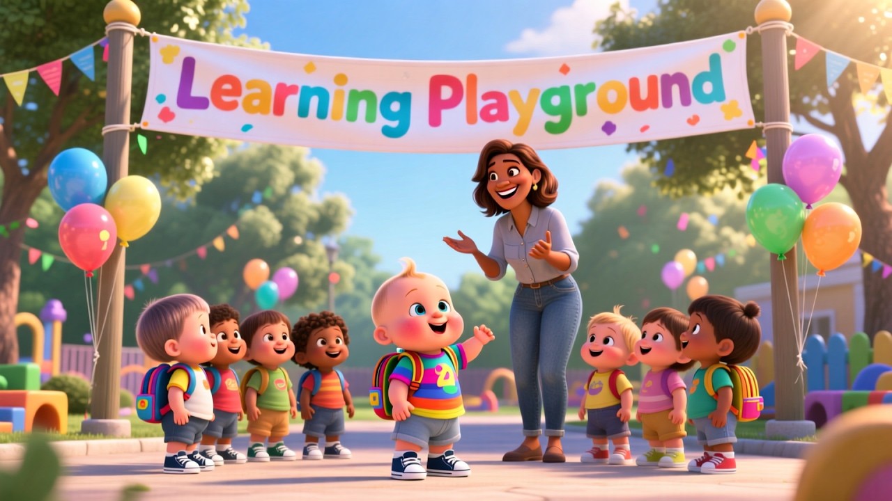 Playground ABC Fun 123 | Learn ABC & Numbers for Kids | Fun Learning Video