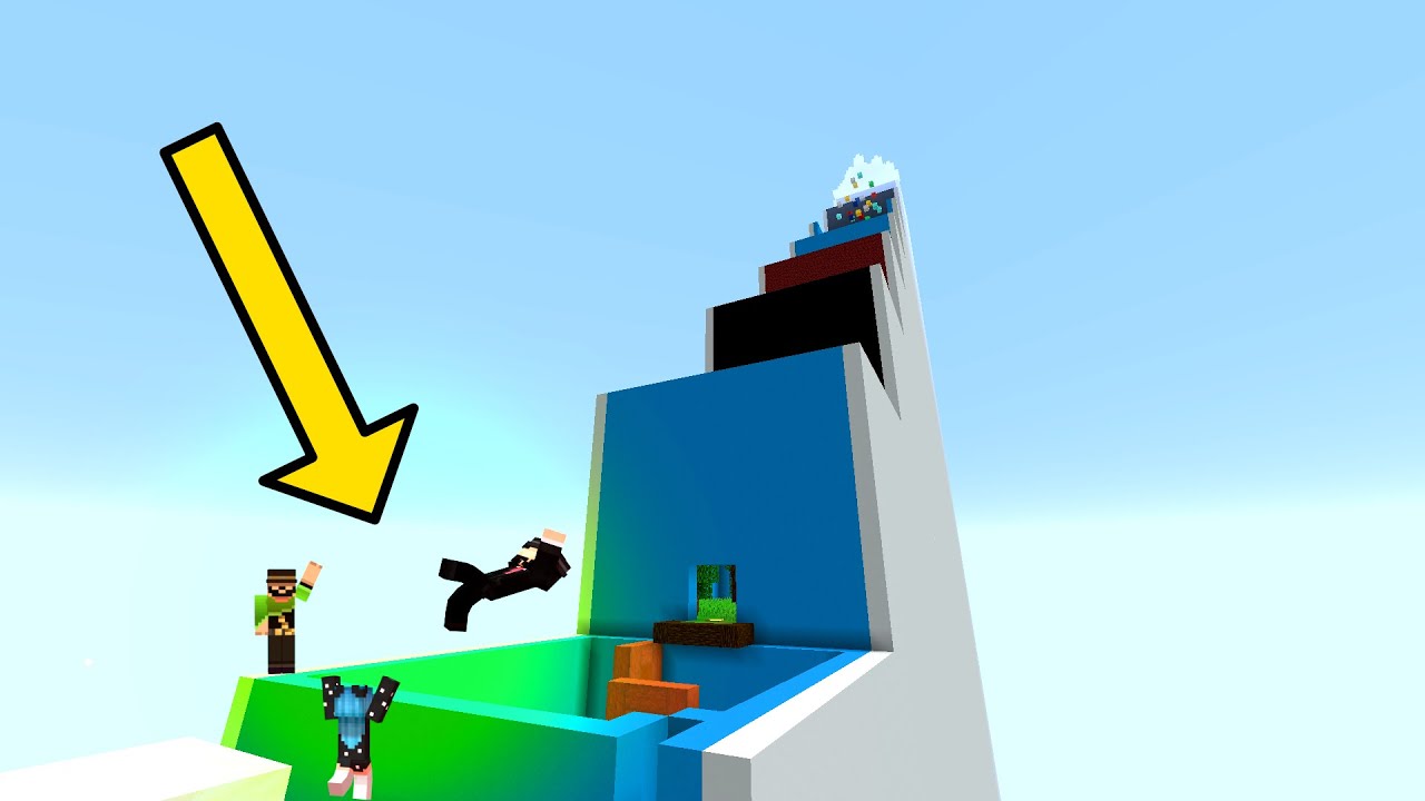 This Minecraft Parkour Map Is HUGE...