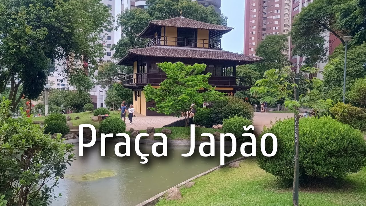 Una HERMOSA plaza en Homenaje a la inmigración japonesa