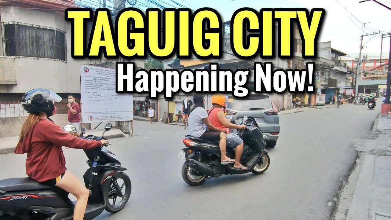 HAPPENING now in TAGUIG CITY PHILIPPINES - Walking Tour [4K]